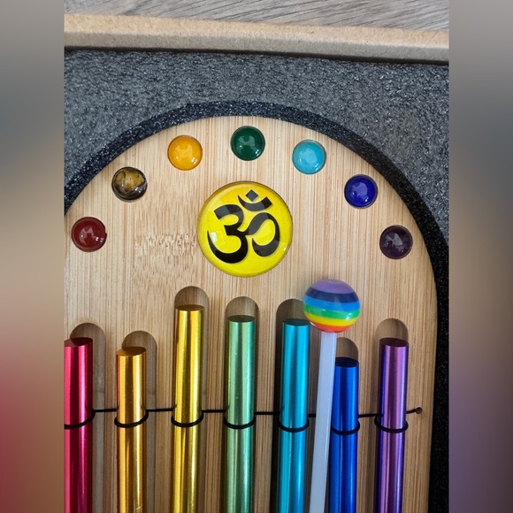 7-Piece Energy Chime Chakra Set Sonic Colorful musical - Picture 3 of 4